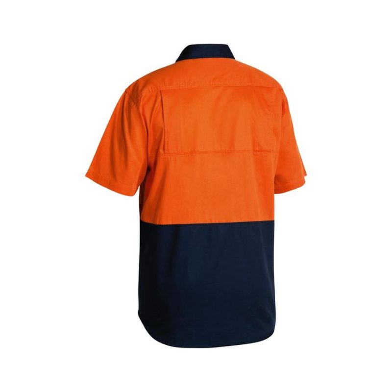 Bisley Cool Lightweight Hi Vis Shirt BS1895 - Image 4