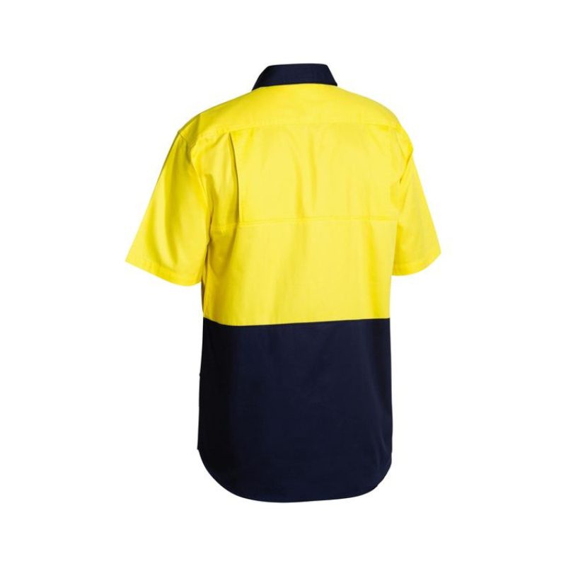 Bisley Cool Lightweight Hi Vis Shirt BS1895 - Image 2