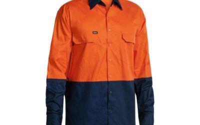 Bisley Cool Lightweight Hi Vis Shirt BS6895