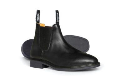 Mongrel Black Elastic Sided Riding Boot 805025