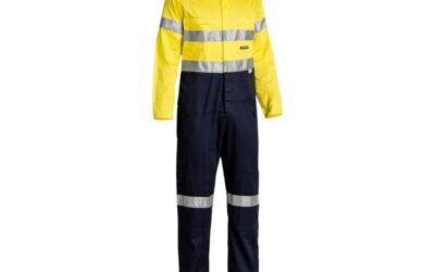 Bisley Hi Vis Taped Coverall BC6719TW