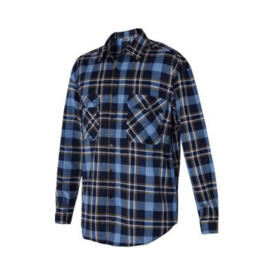 Ritemate Flannelette Open Front Shirt RM123FOF