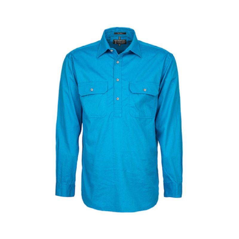 Ritemate Men’s Closed Front Pilbara Shirt RM200CF - Image 2