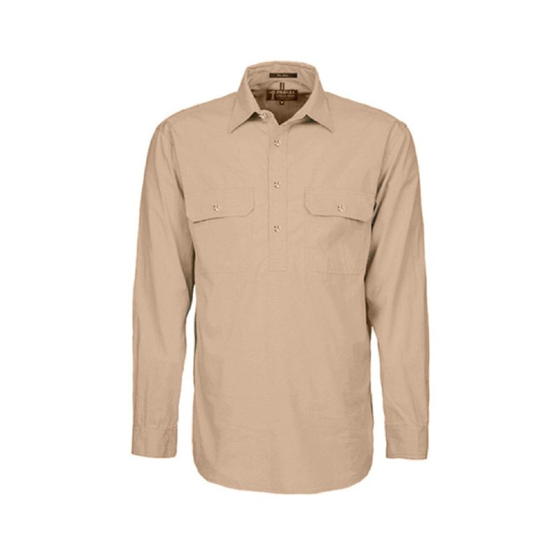Ritemate Men’s Closed Front Pilbara Shirt RM200CF - Image 7
