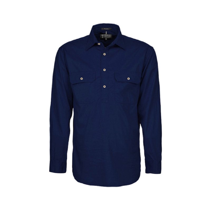 Ritemate Men’s Closed Front Pilbara Shirt RM200CF - Image 10