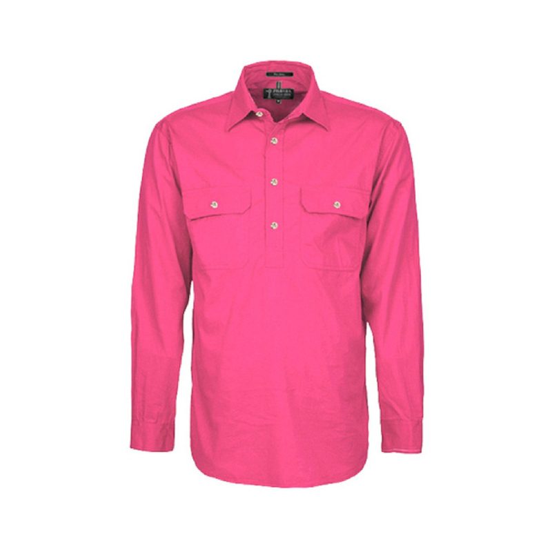 Ritemate Men’s Closed Front Pilbara Shirt RM200CF - Image 18