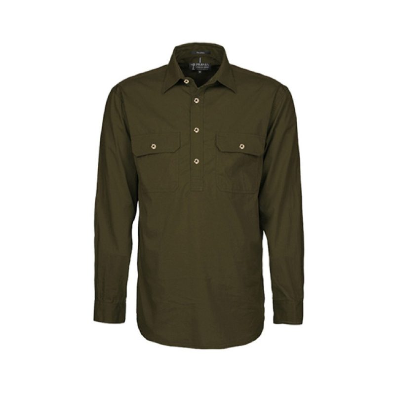 Ritemate Men’s Closed Front Pilbara Shirt RM200CF - Image 14