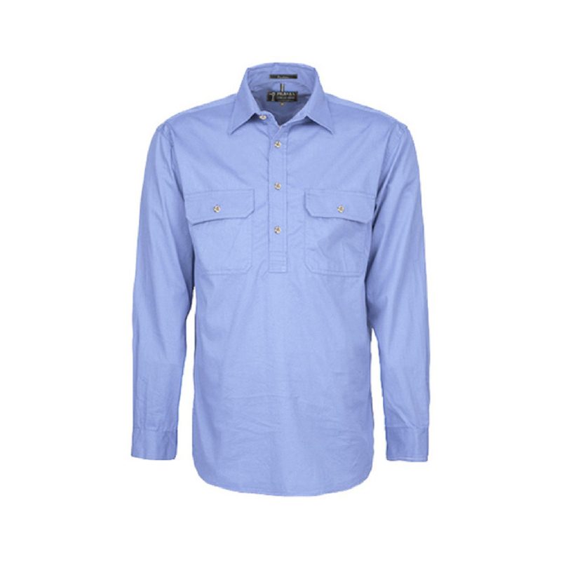 Ritemate Men’s Closed Front Pilbara Shirt RM200CF - Image 12