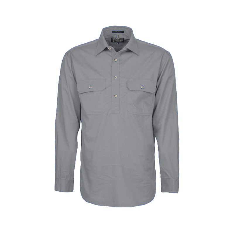 Ritemate Men’s Closed Front Pilbara Shirt RM200CF - Image 22