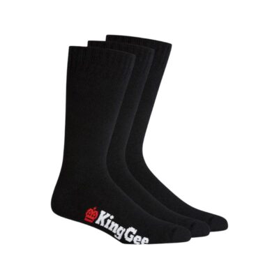 King Gee Bamboo Work Socks 3 Pack K09230
