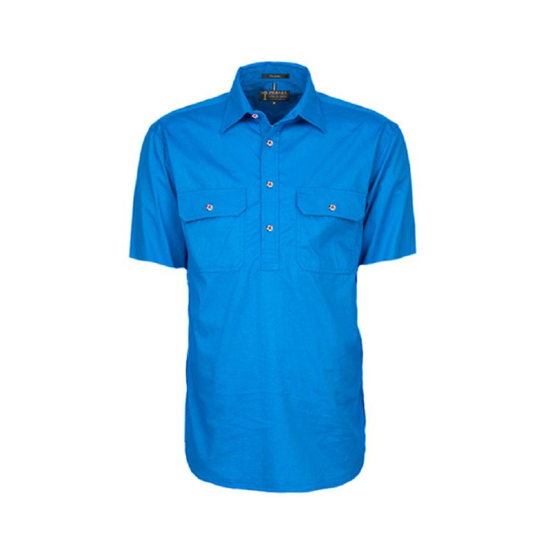 Ritemate Men’s Closed Front Pilbara Shirt RM200CFS - Image 3