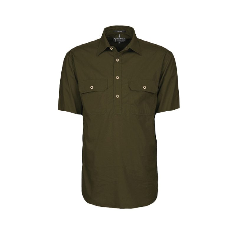 Ritemate Men’s Closed Front Pilbara Shirt RM200CFS - Image 12