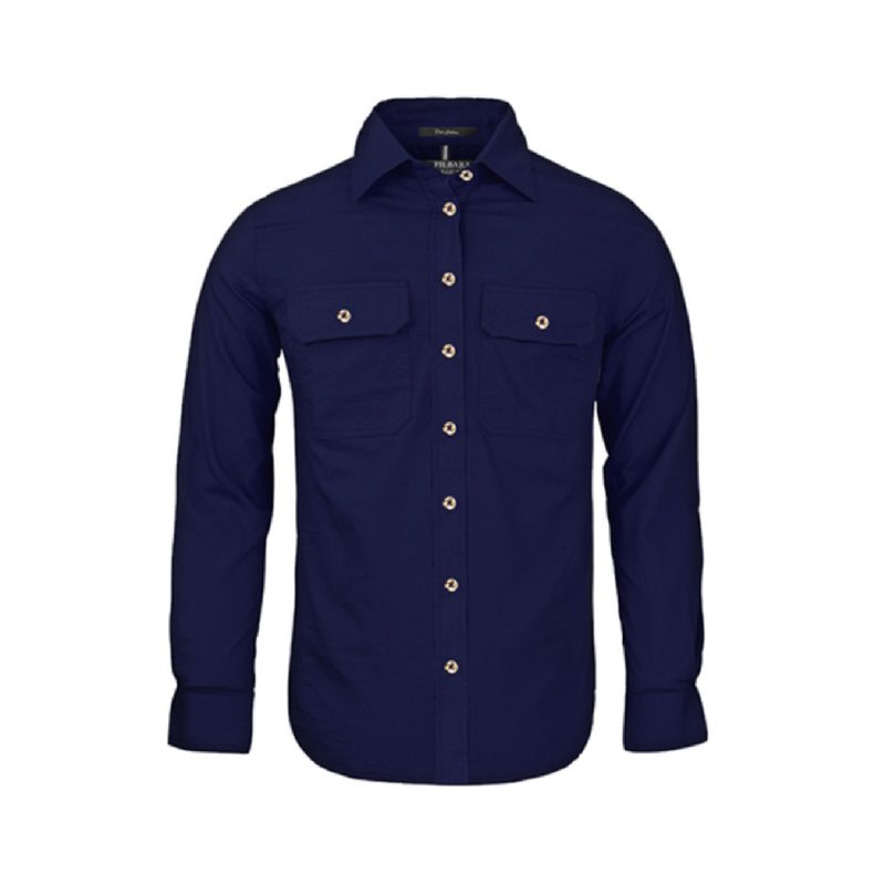 Ritemate Women's Open Front Pilbara Shirt RM600BT - Image 7