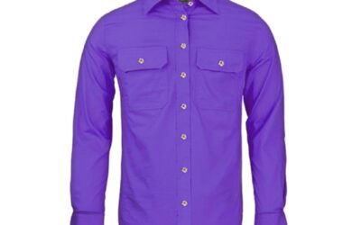 Ritemate Women’s Open Front Pilbara Shirt RM600BT