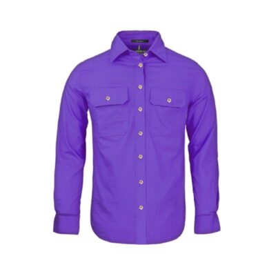 Ritemate Women's Open Front Pilbara Shirt RM600BT