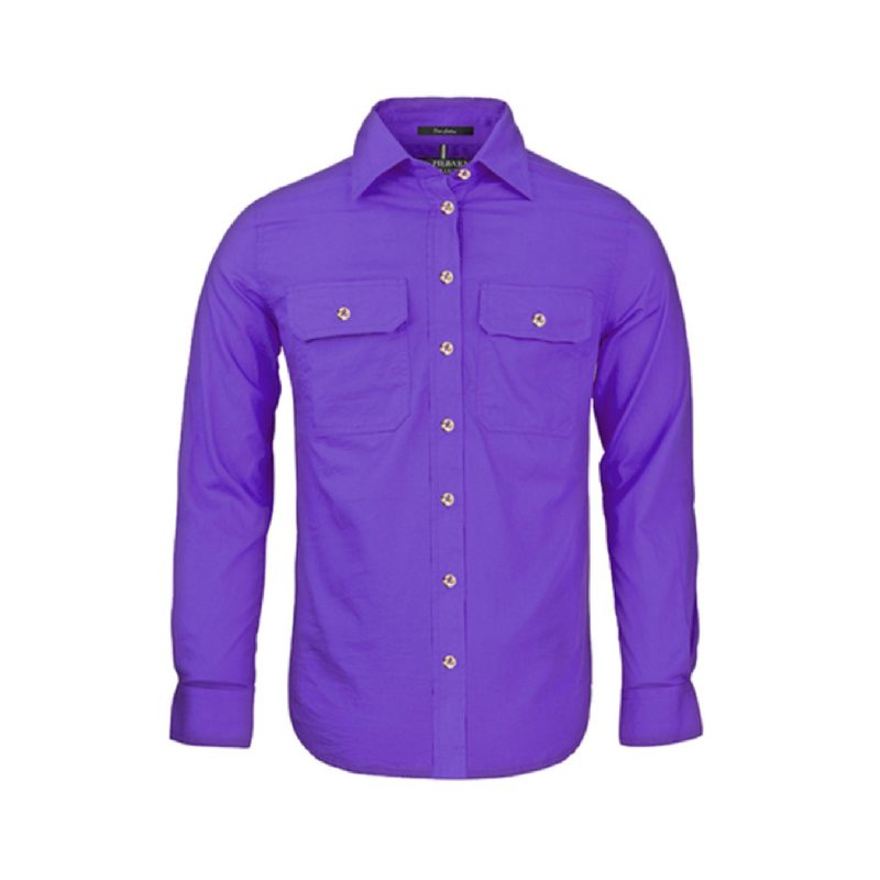 Ritemate Women's Open Front Pilbara Shirt RM600BT