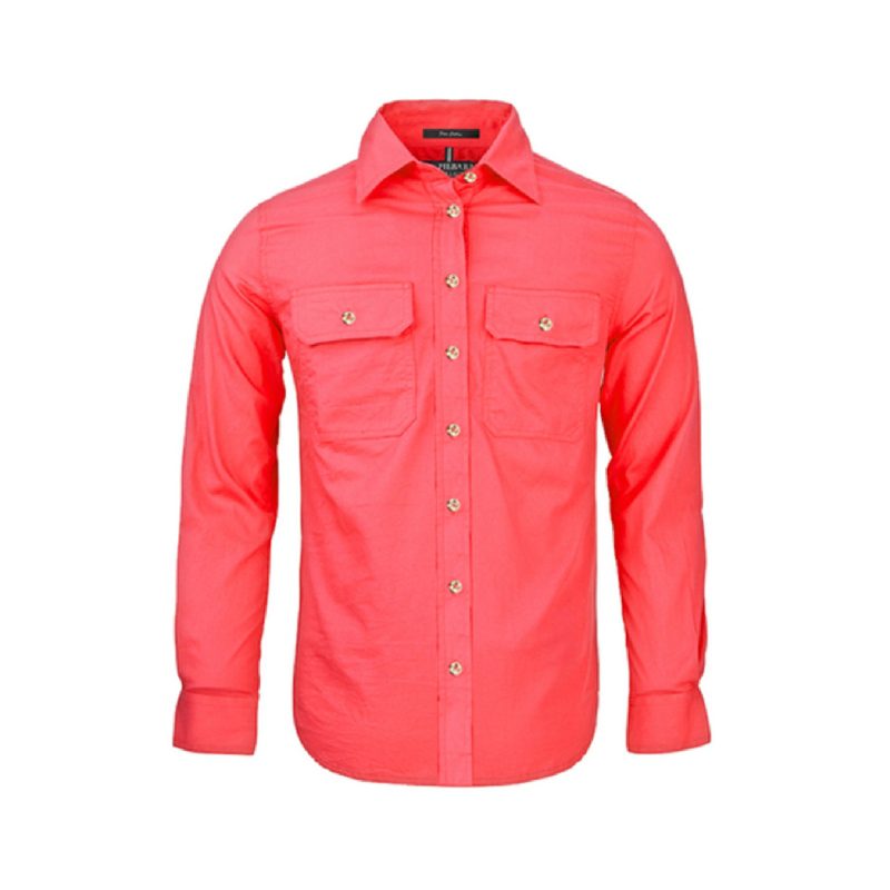 Ritemate Women's Open Front Pilbara Shirt RM600BT - Image 10