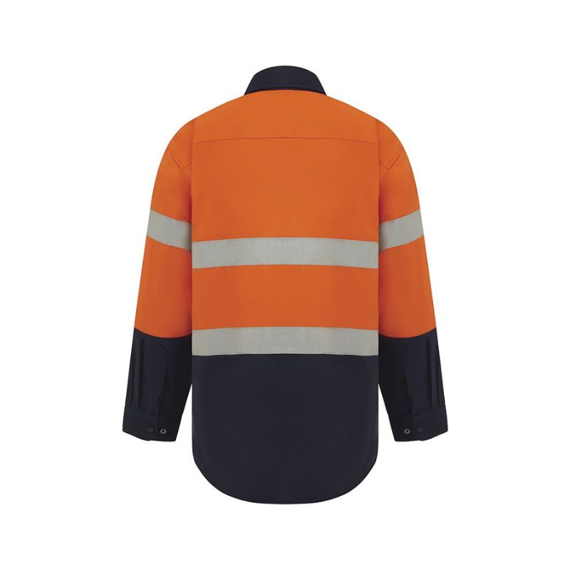 Workit Hi Vis Open Front Taped Shirt 2002 - Image 2