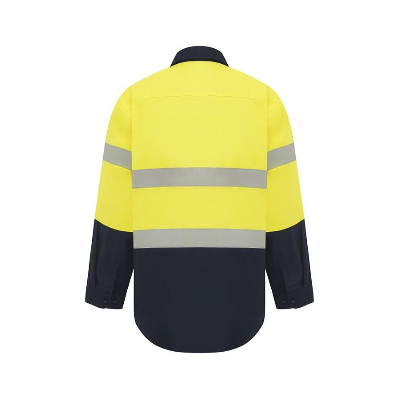 Workit Hi Vis Open Front Taped Shirt 2002 - Image 4