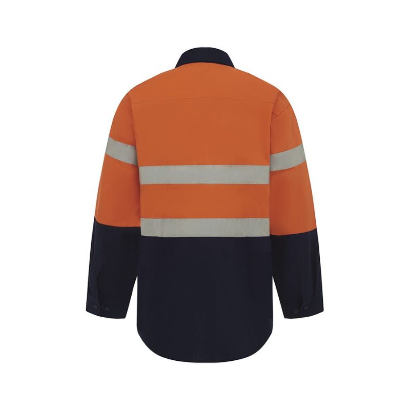 Workit Hi Vis CLosed Front Taped Shirt 2005 - Image 2