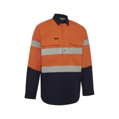 Workit Hi Vis CLosed Front Taped Shirt 2005