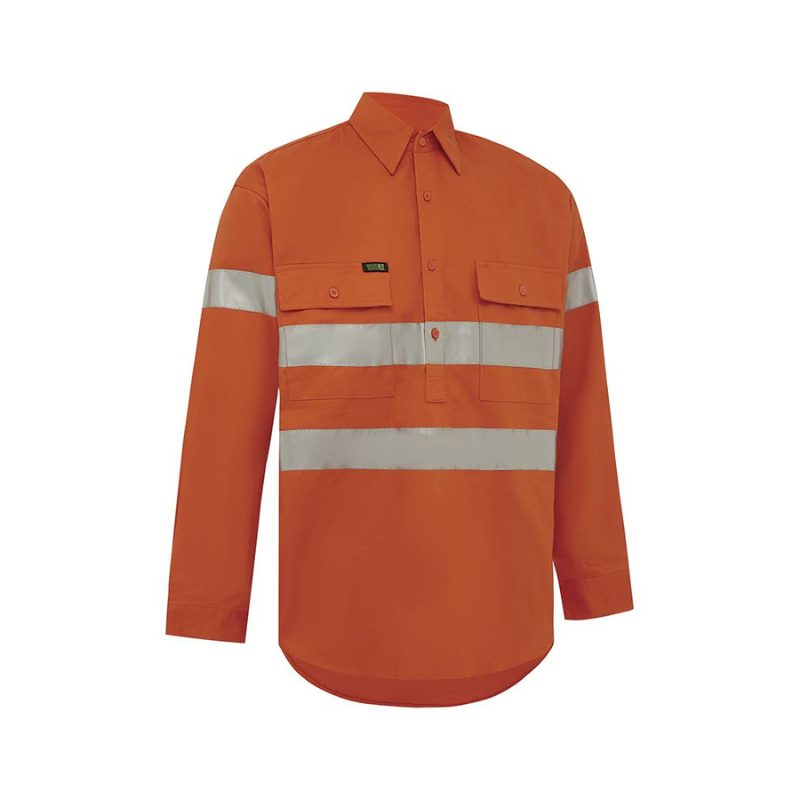 Workit Hi Vis CLosed Front Taped Shirt 2005 - Image 3