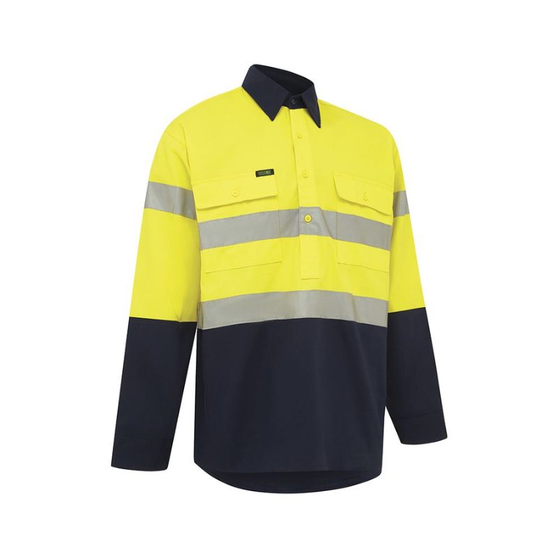 Workit Hi Vis CLosed Front Taped Shirt 2005 - Image 5