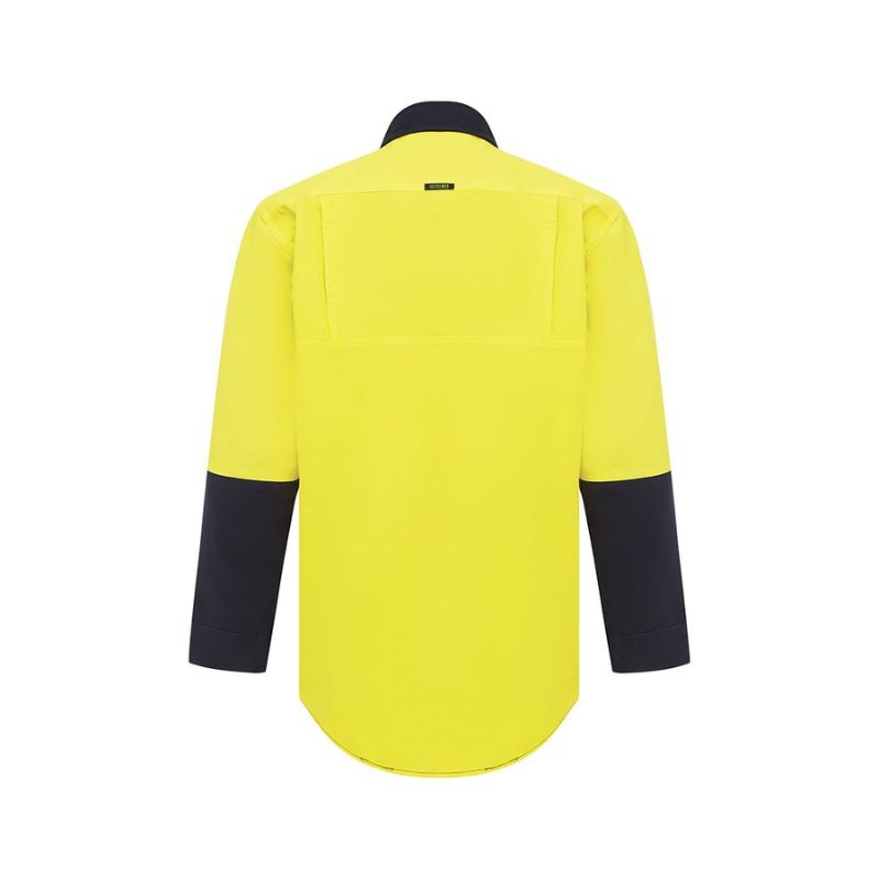 Workit Hi Vis Closed Front Dual Weight Welders Shirt 2027 - Image 4