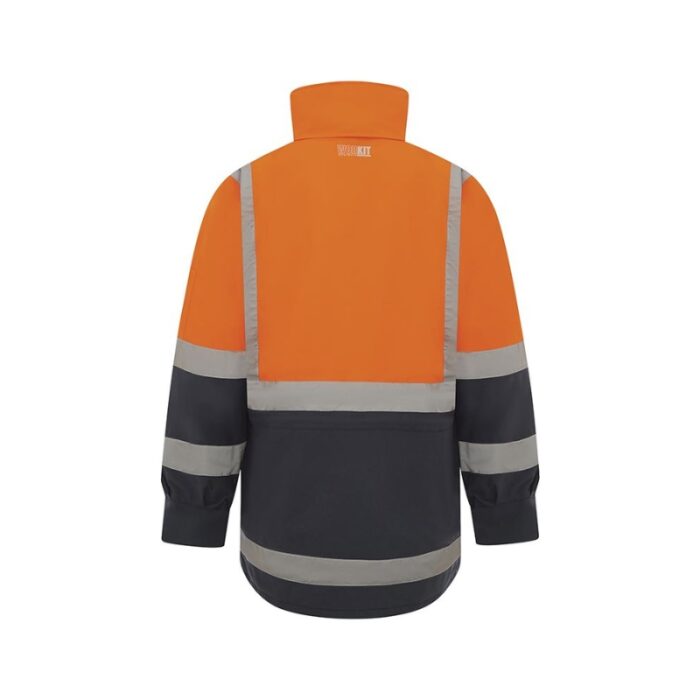 Workit Hi Vis 5 in 1 Waterproof Taped Jacket 3004 | Western Work Wear