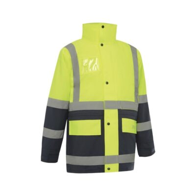 Workit Hi Vis 5 in 1 Waterproof Taped Jacket 3004