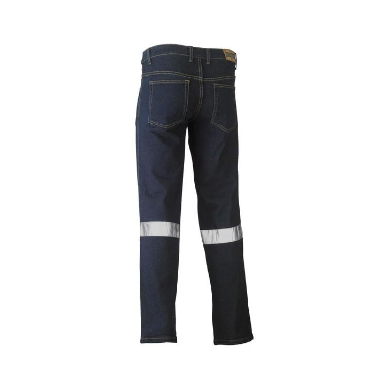 Bisley Rough Rider Stretch Jeans Taped BP6712T - Image 2