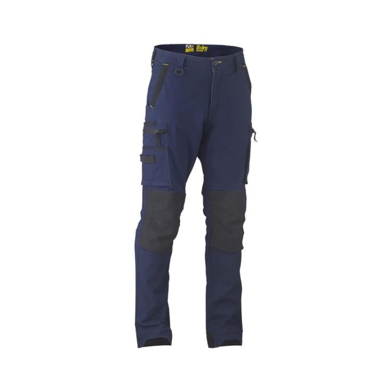 Bisley Men Flex and Move Stretch Utility Zip Cargo Pant BPC6330 - Image 3