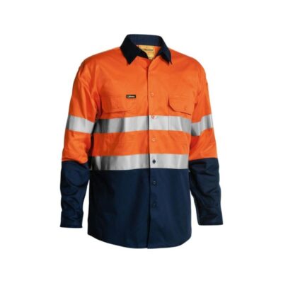 Bisley Hi Vis Lightweight Taped Shirt BS6896