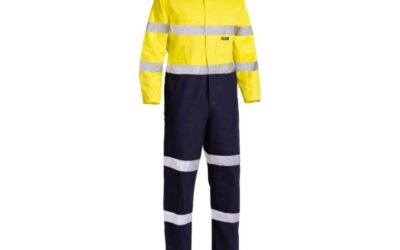 Bisley Taped Hi Vis Coverall BC6357T