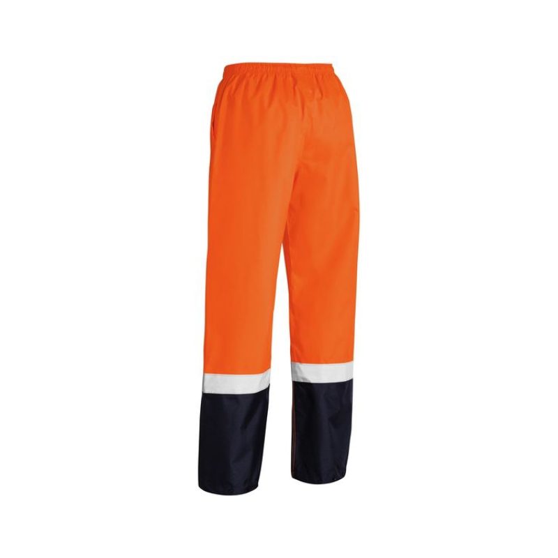 Bisley Hi Vis Taped Wet Weather Pants BP6965T - Image 4