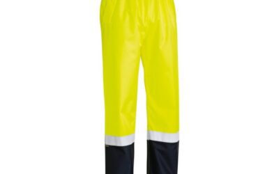 Bisley Hi Vis Taped Wet Weather Pants BP6965T