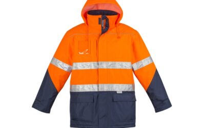 Syzmik Men’s Hi Vis Rain Jacket ZJ350