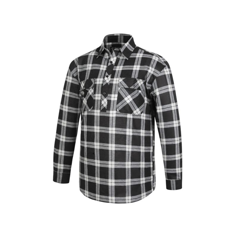 Ritemate Closed Front Flannelette Shirt RM123SCF