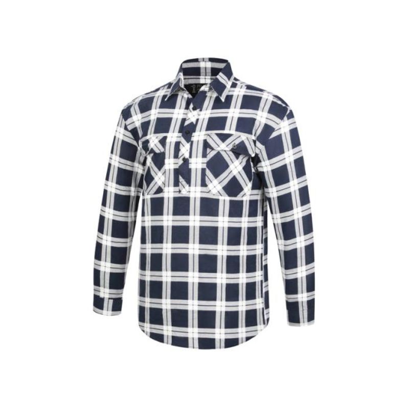 Ritemate Closed Front Flannelette Shirt RM123SCF - Image 4