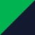 Emerald/Navy