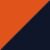 Orange/Navy