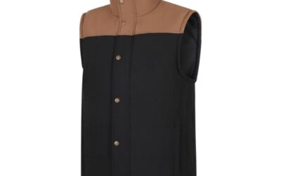Ritemate Mens 2 Tone Vest RMPC167