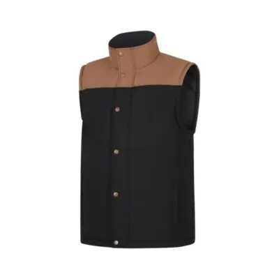 Ritemate Mens 2 Tone Vest RMPC167