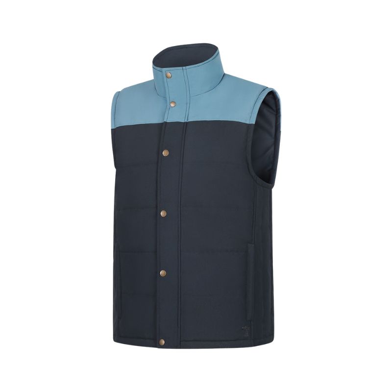 Ritemate Mens 2 Tone Vest RMPC167 - Image 2